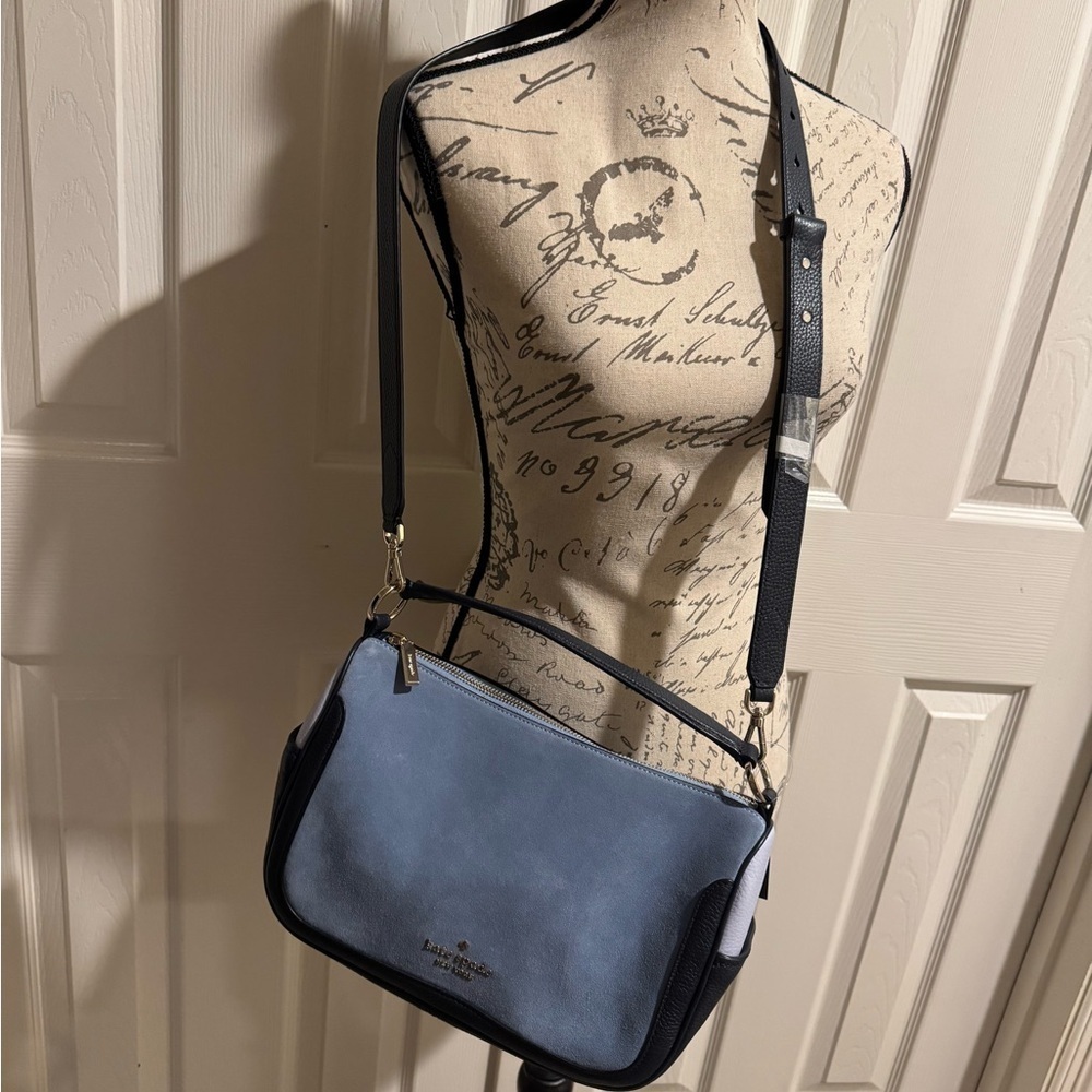 Kate Spade blue crossbody bag - Picture 2 of 8
